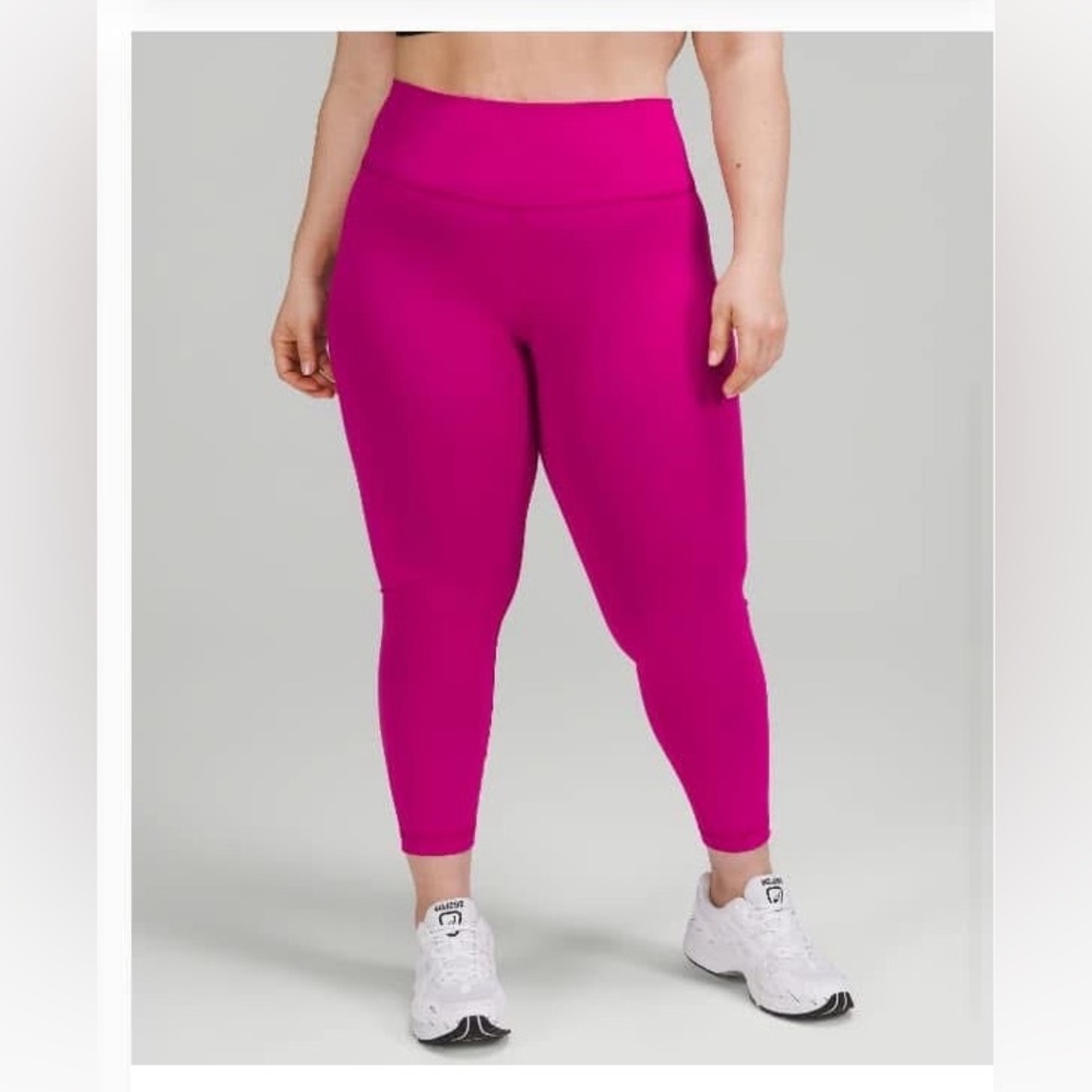 Lululemon Athletica Wunder Train HR tight 25” RIPR in ripened raspberry